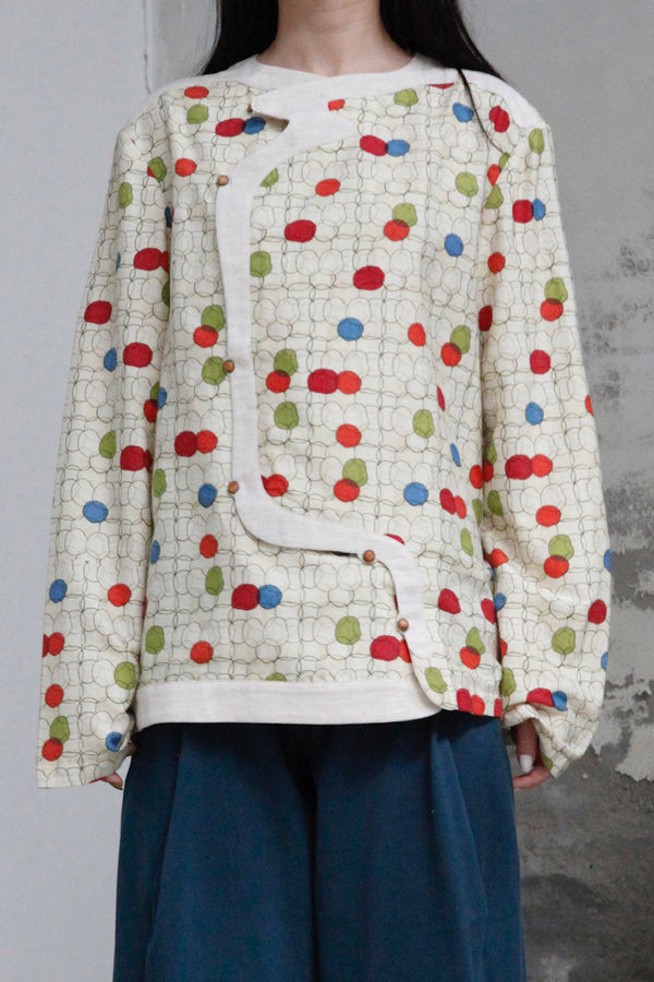 communs polka dot long sleeve T-shirt SS23-C120C